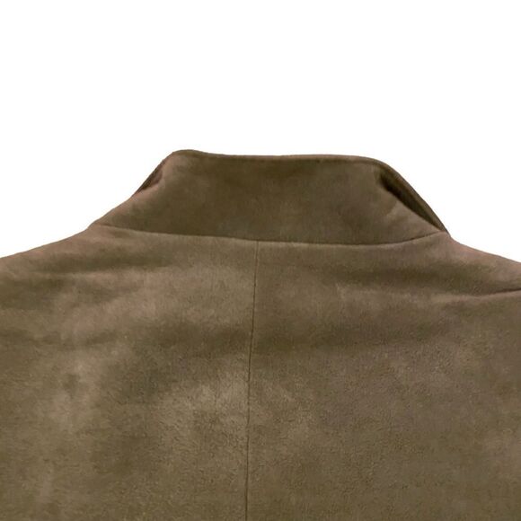 EUC Vintage Khaki Ultra Suede Blazer - Picture 9 of 14